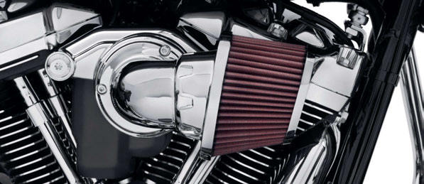 29400263Screamin' Eagle® Heavy Breather Performance Air Cleaner - Milwaukee-Eight™ Engine - Chrome